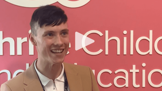 Thrive Childcare video testimonial thumbnail