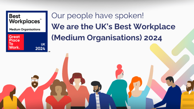 Talos360 named uk's best workplace 2024