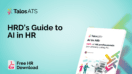 Talos ATS AI in HR featured image - HRD's Guide to AI