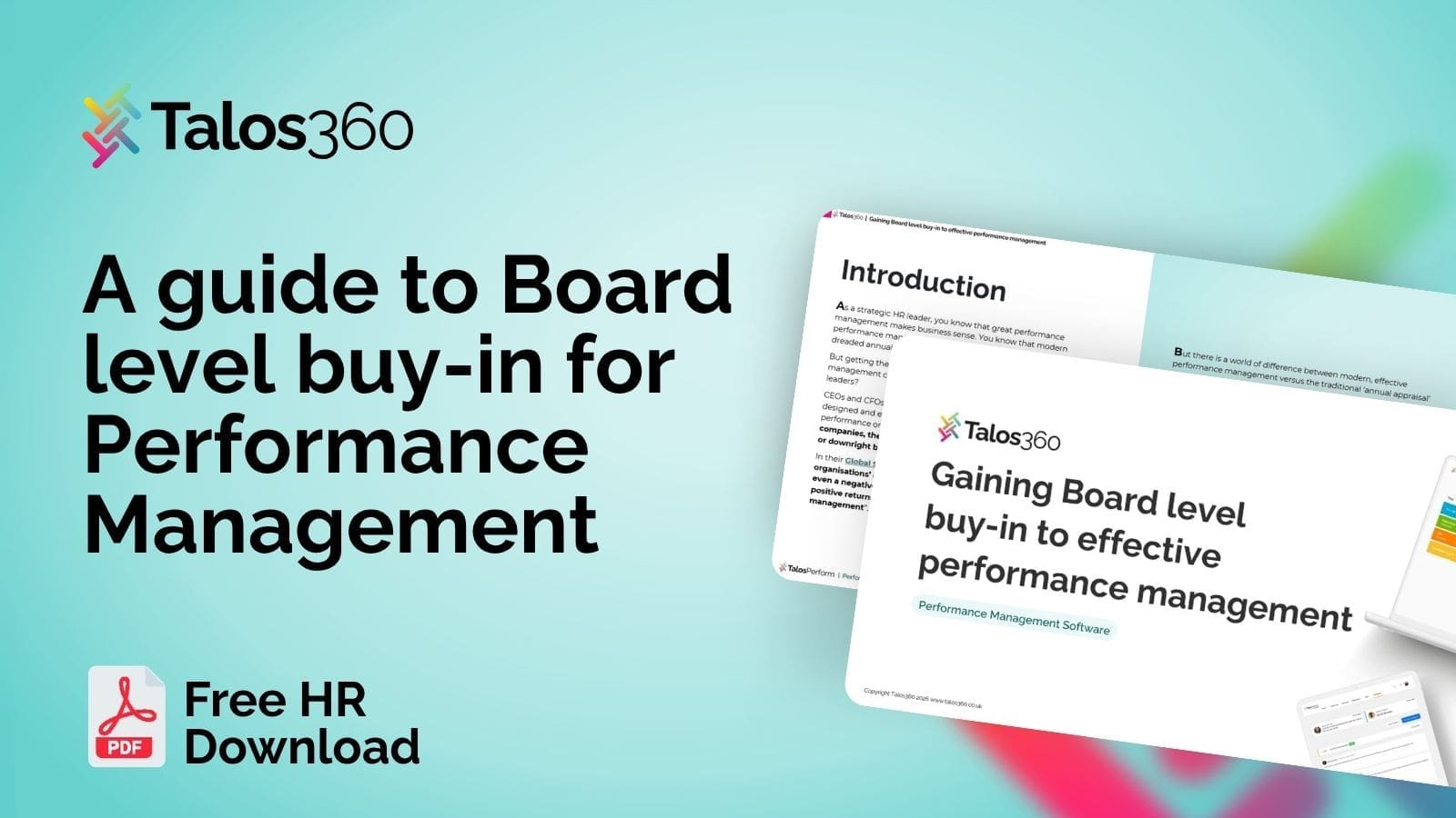 A guide to Board level buy-in for Performance Management