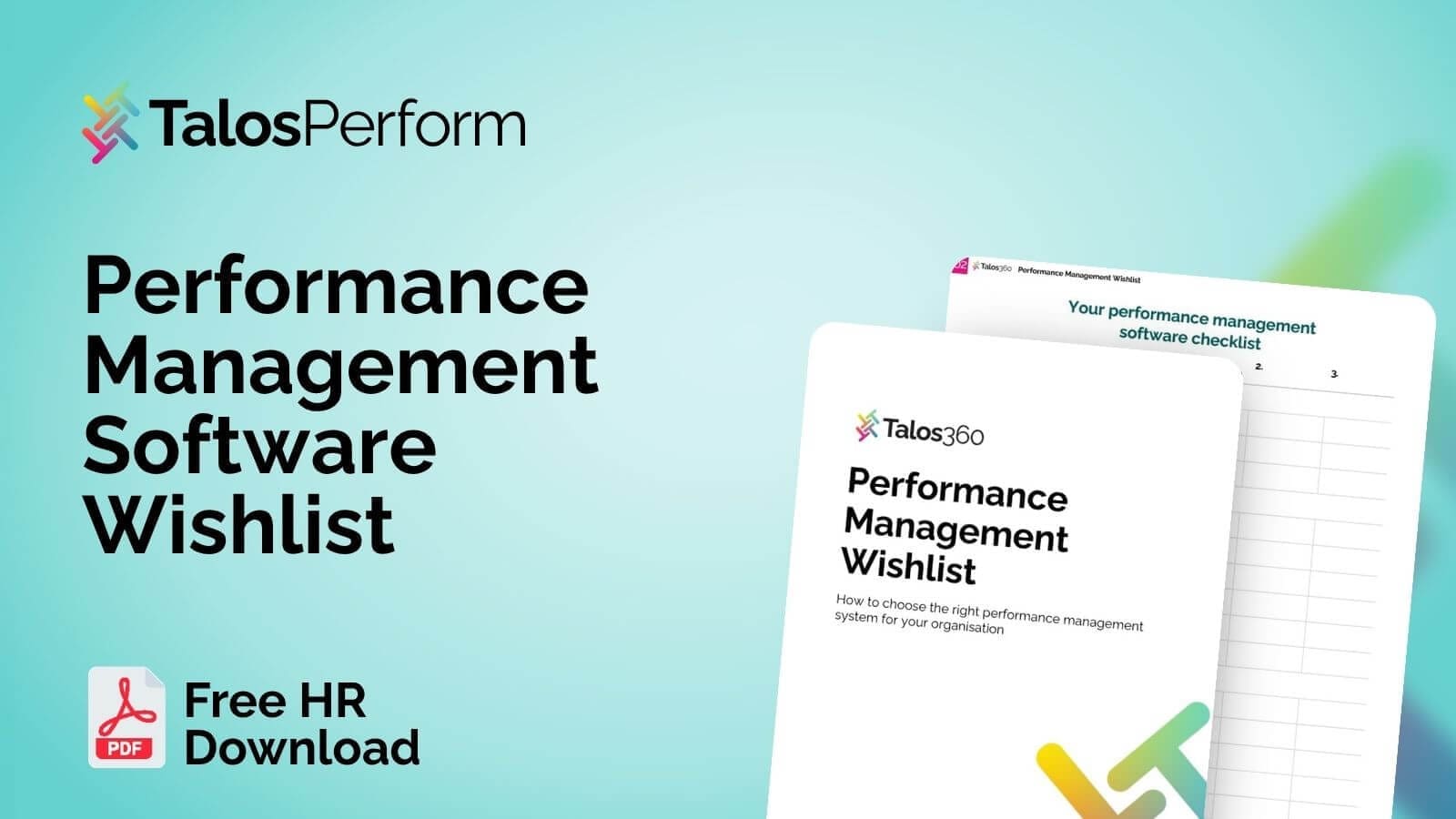 A checklist to performance management software