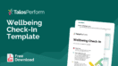Wellbeing check-in template