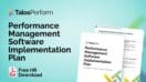 Performance Management Implementation Plan