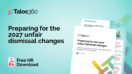 Preparing for the 2027 unfair dismissal changes