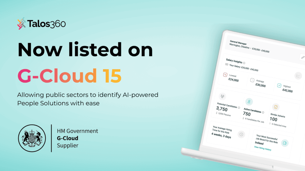 Talos360 named as trusted supplier for G-Cloud 15