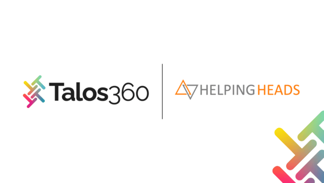 Talos360 partners with Helping Heads